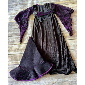 Spider Witch Costume-Size 4/6
